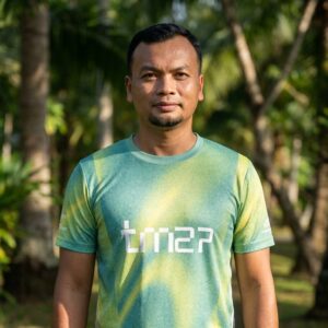 Runliday TM27 Nature Green dipakai oleh Kimi